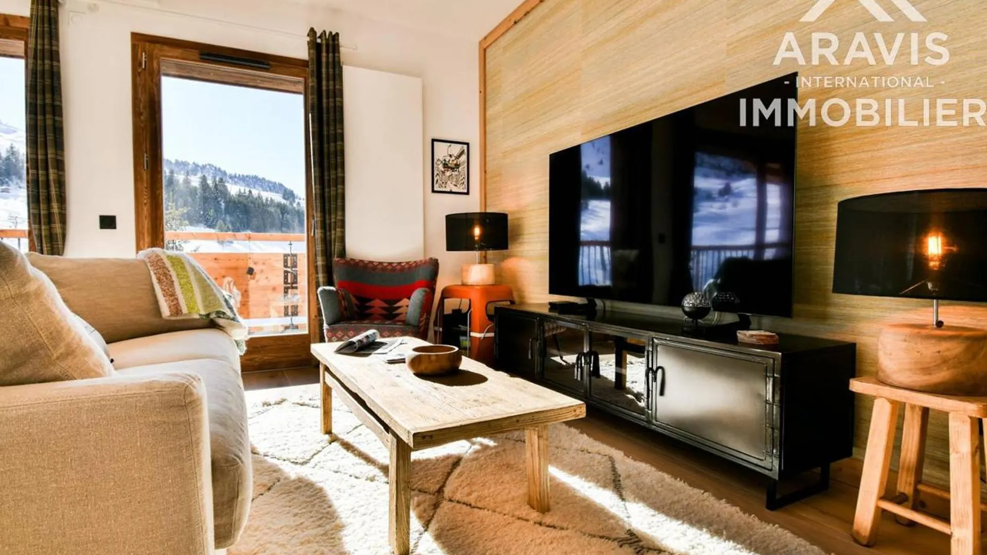 Chalet Confortable Avec Balcon, Garage Et Vue Sur Les Pistes - Fr-1-391-202 Le Grand-Bornand