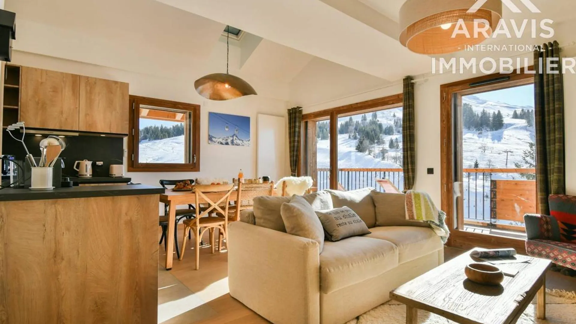 Chalet Confortable Avec Balcon, Garage Et Vue Sur Les Pistes - Fr-1-391-202 Le Grand-Bornand